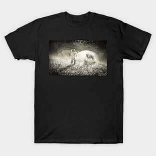 Spaceship and Astronaut T-Shirt